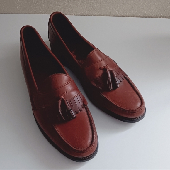 Bostonian for Robert Shiffler| Mens Brown Leather Loafer sz 11 Academia main image 6